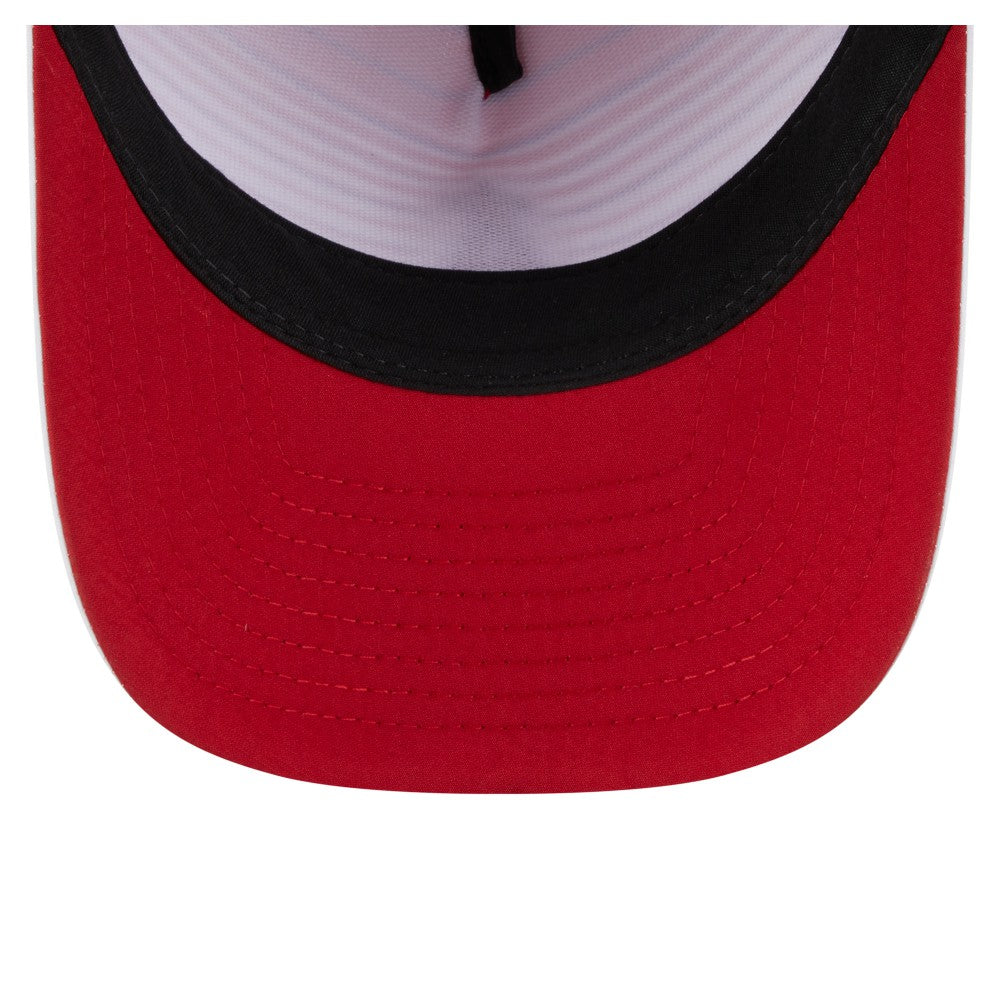 Red Los Angeles Angels New Era Gradient 9FORTY M-Crown Adjustable Hat