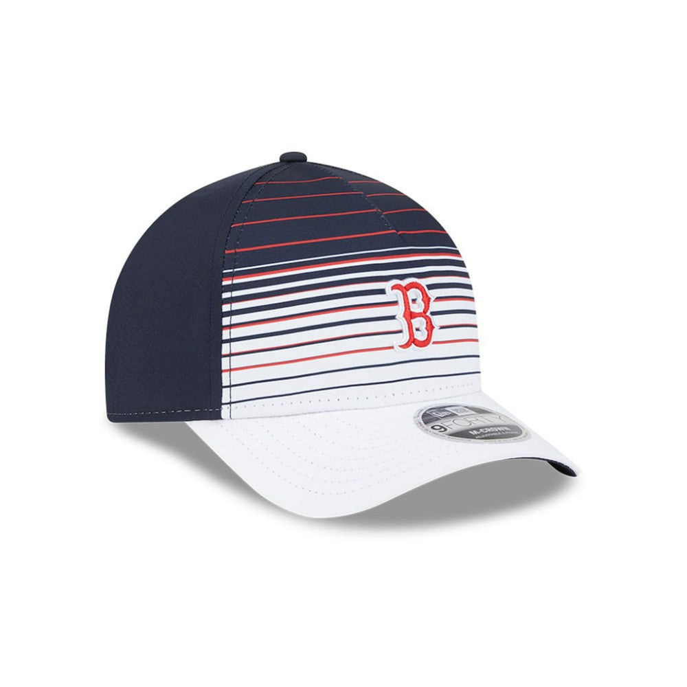Navy Boston Red Sox New Era Gradient 9FORTY M-Crown Adjustable Hat
