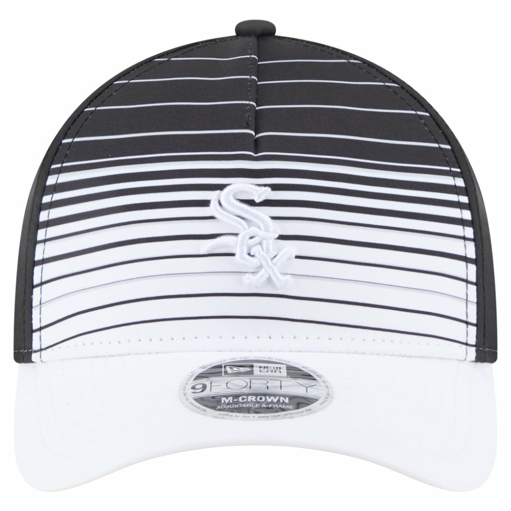 Black Chicago White Sox New Era Gradient 9FORTY M-Crown Adjustable Hat