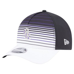 Black Colorado Rockies New Era Gradient 9FORTY M-Crown Adjustable Hat