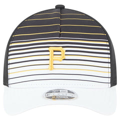 Black Pittsburgh Pirates New Era Gradient 9FORTY M-Crown Adjustable Hat