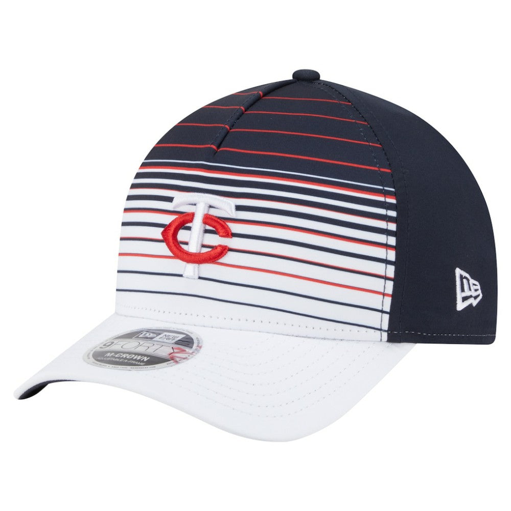 Navy Minnesota Twins New Era Gradient 9FORTY M-Crown Adjustable Hat