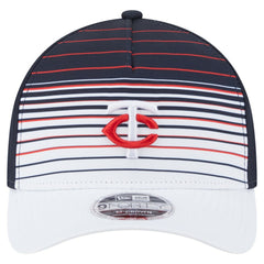 Navy Minnesota Twins New Era Gradient 9FORTY M-Crown Adjustable Hat