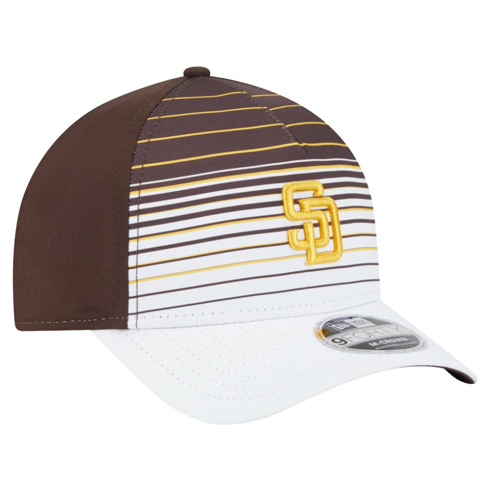 Brown San Diego Padres New Era Gradient 9FORTY M-Crown Adjustable Hat