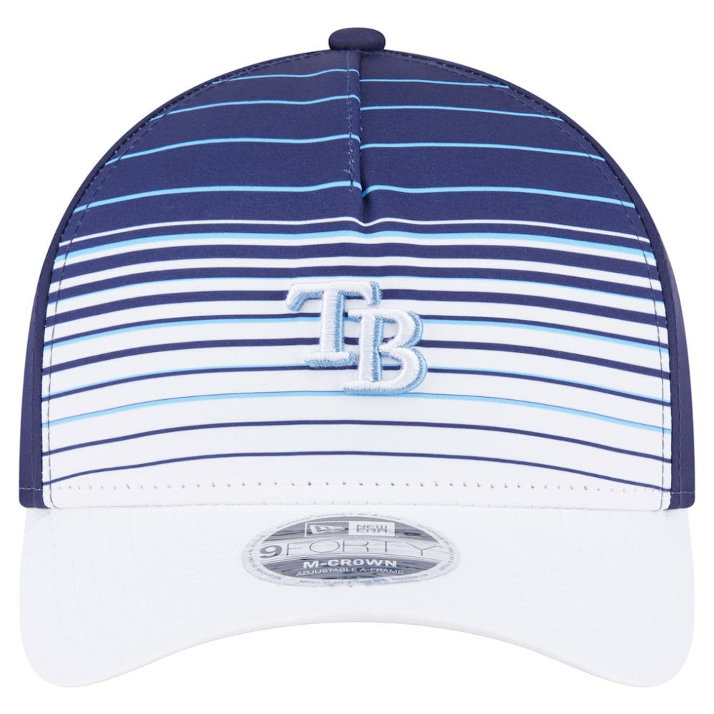 Navy Tampa Bay Rays New Era Gradient 9FORTY M-Crown Adjustable Hat