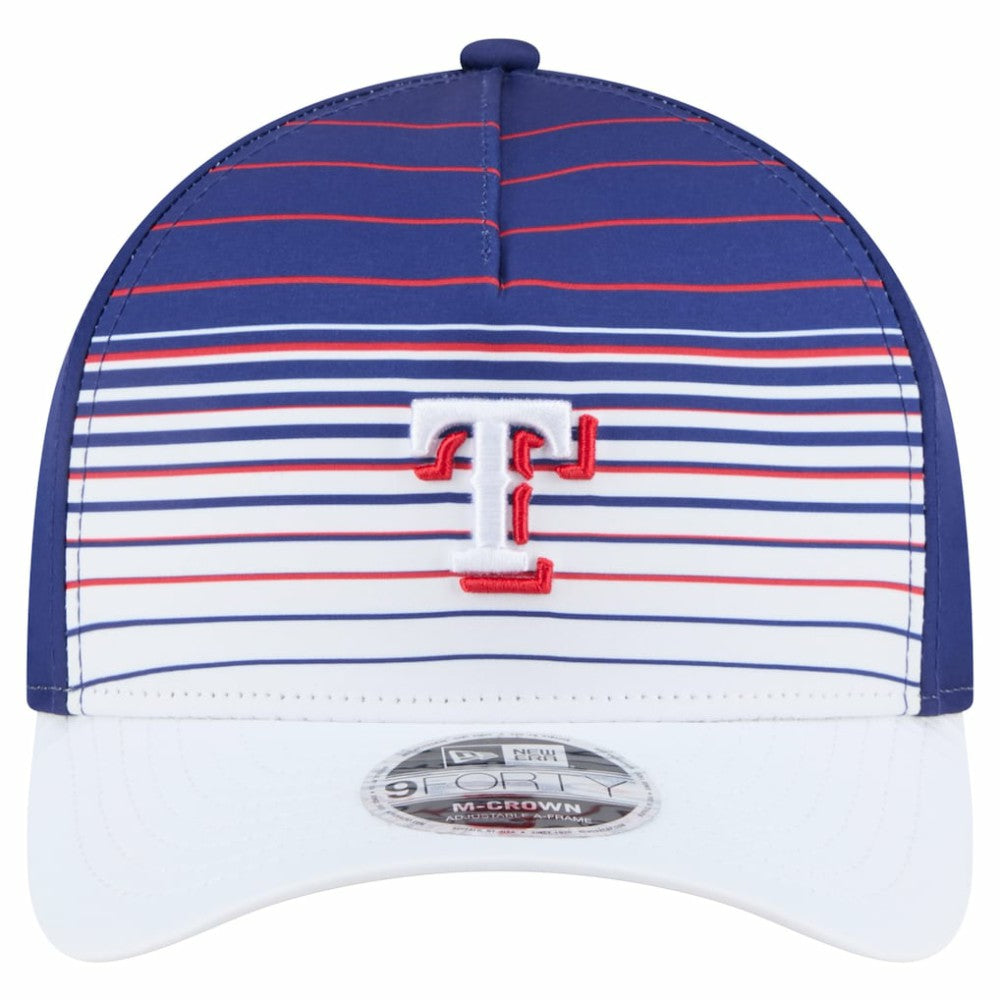 Royal Texas Rangers New Era Gradient 9FORTY M-Crown Adjustable Hat