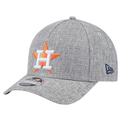 Gray Houston Astros New Era Cotton Weave M-Crown A-Frame 9FORTY Adjustable Hat
