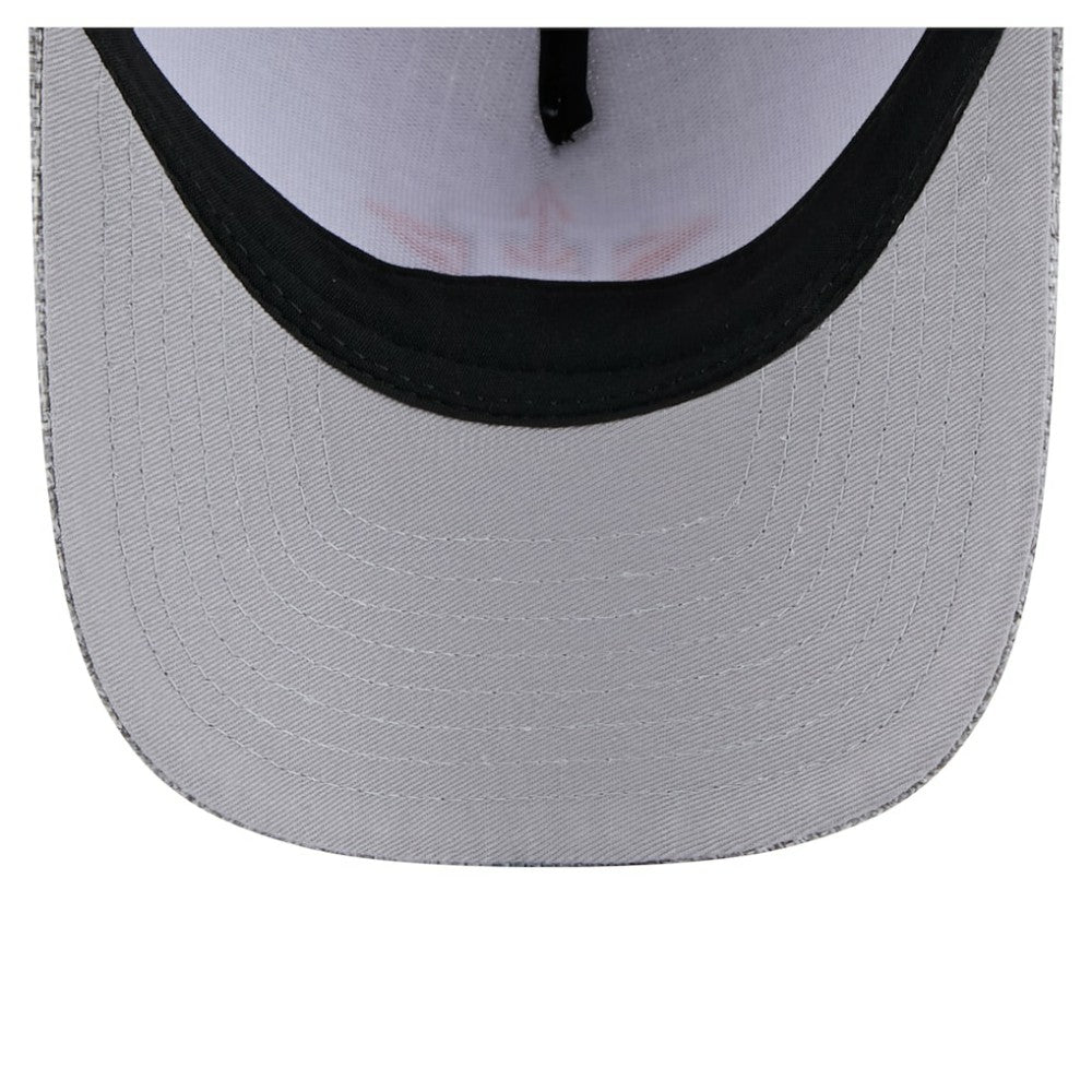 Gray Houston Astros New Era Cotton Weave M-Crown A-Frame 9FORTY Adjustable Hat