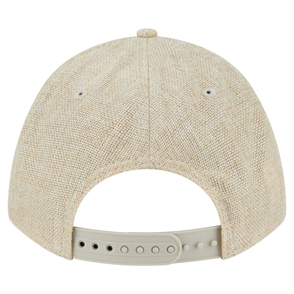 Beige Athletics New Era Cotton Weave M-Crown A-Frame 9FORTY Adjustable Hat