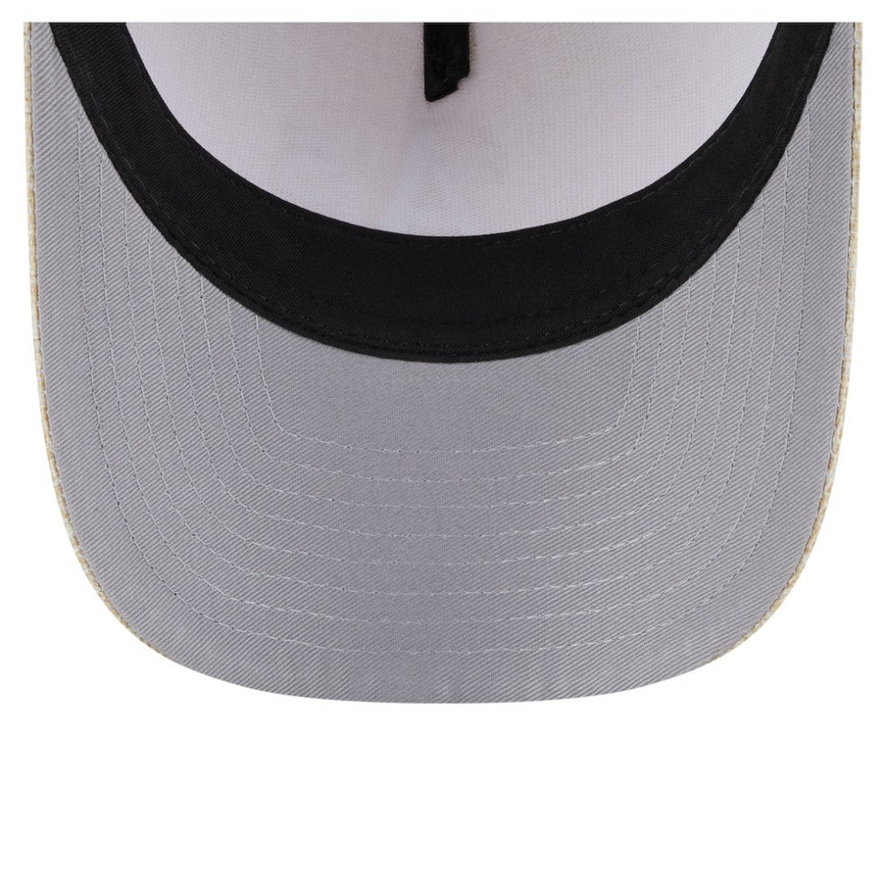 Beige Athletics New Era Cotton Weave M-Crown A-Frame 9FORTY Adjustable Hat
