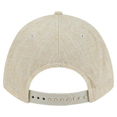 Beige Pittsburgh Pirates New Era Cotton Weave M-Crown A-Frame 9FORTY Adjustable Hat