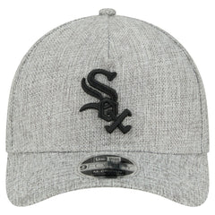 Gray Chicago White Sox New Era Cotton Weave M-Crown A-Frame 9FORTY Adjustable Hat