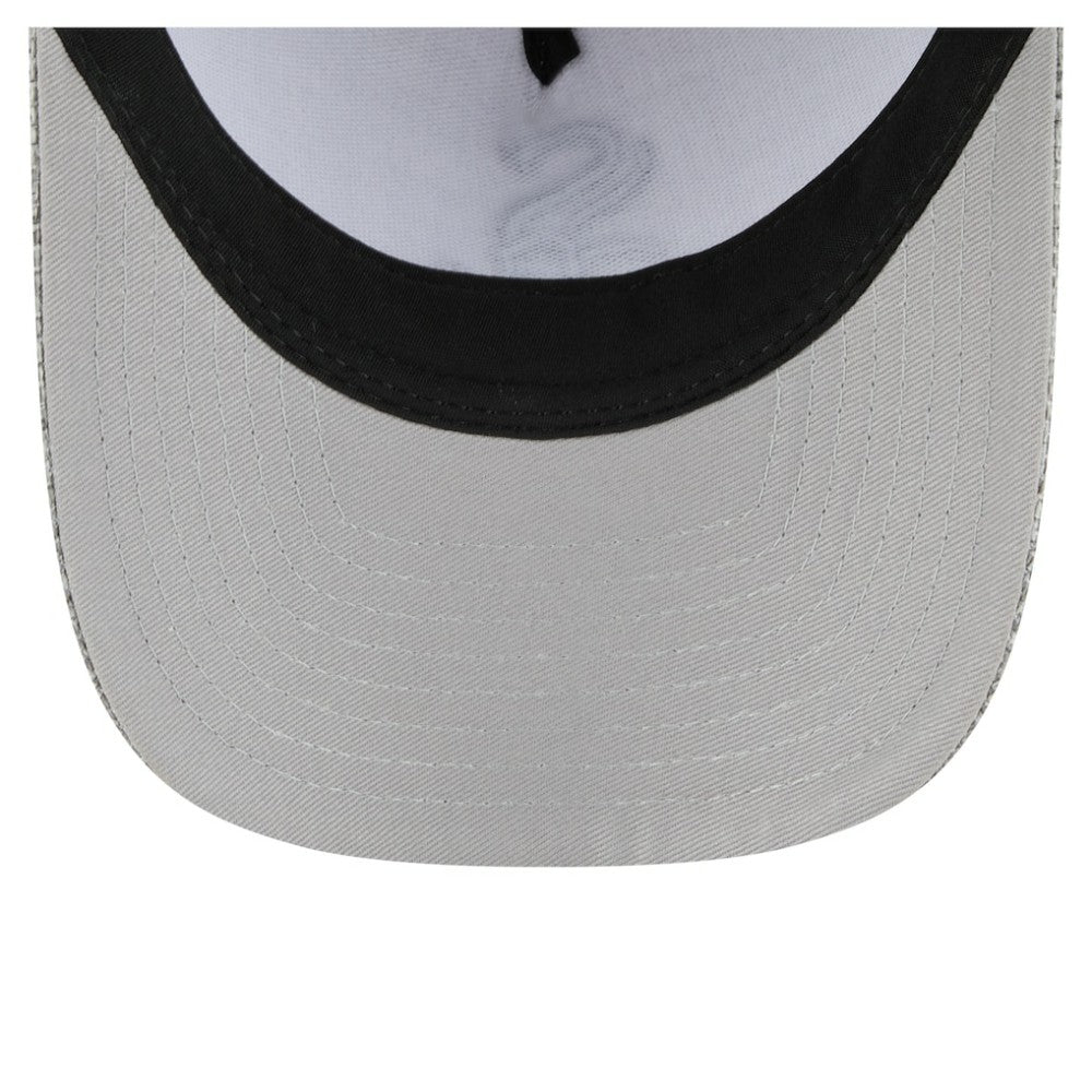 Gray Chicago White Sox New Era Cotton Weave M-Crown A-Frame 9FORTY Adjustable Hat