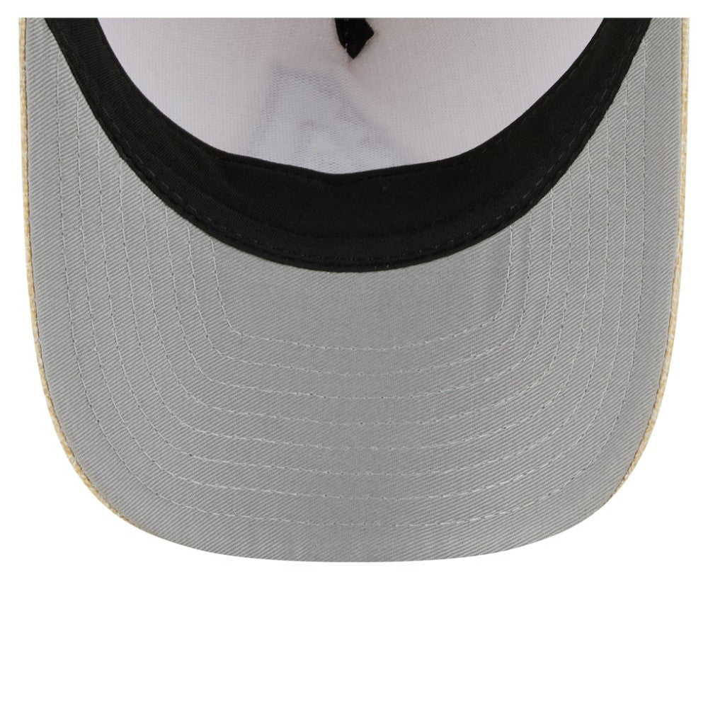 Beige Arizona Diamondbacks New Era Cotton Weave M-Crown A-Frame 9FORTY Adjustable Hat
