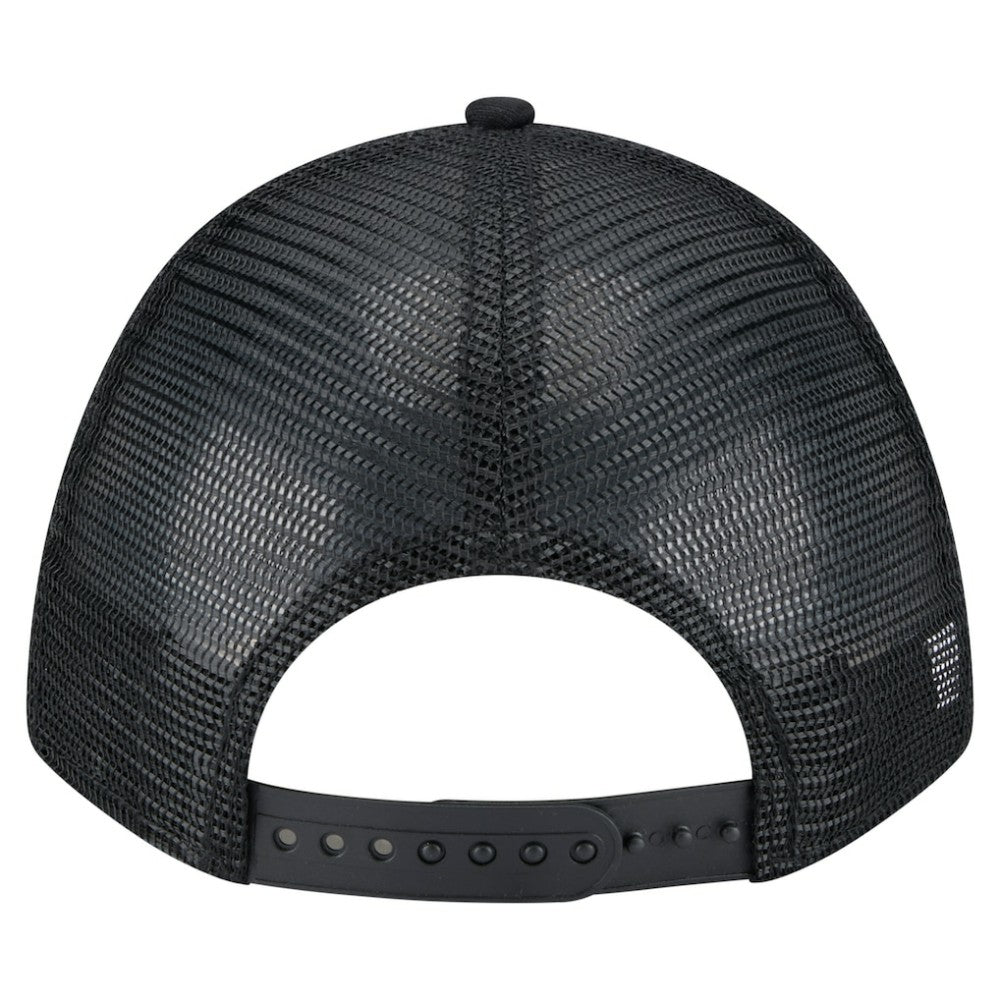 Black Athletics New Era Gradient 9FORTY A-Frame M-Crown Trucker Adjustable Hat