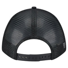 Black Athletics New Era Gradient 9FORTY A-Frame M-Crown Trucker Adjustable Hat