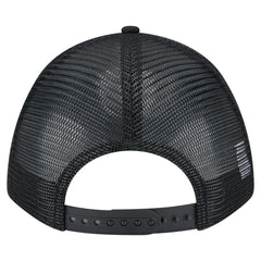 Black San Francisco Giants New Era Gradient 9FORTY A-Frame M-Crown Trucker Adjustable Hat