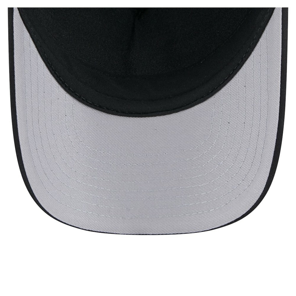 Black Chicago White Sox New Era Gradient 9FORTY A-Frame M-Crown Trucker Adjustable Hat