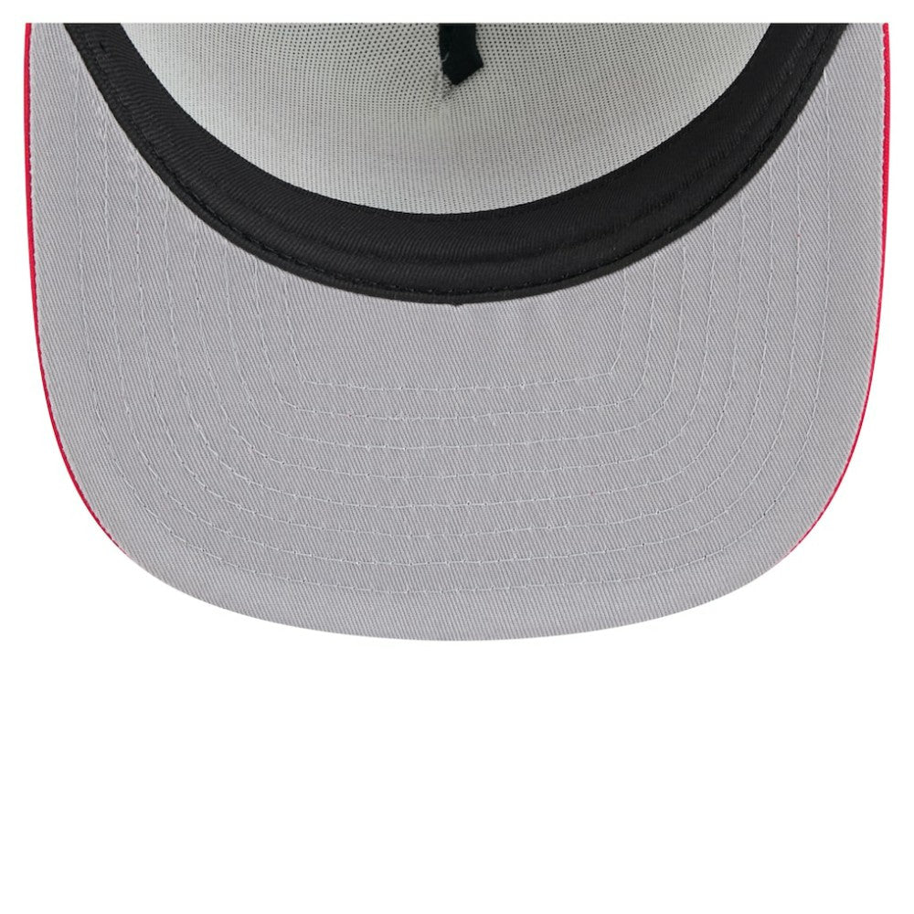 White/Red Washington Nationals New Era Retro Script Trucker 9FIFTY Snapback Hat