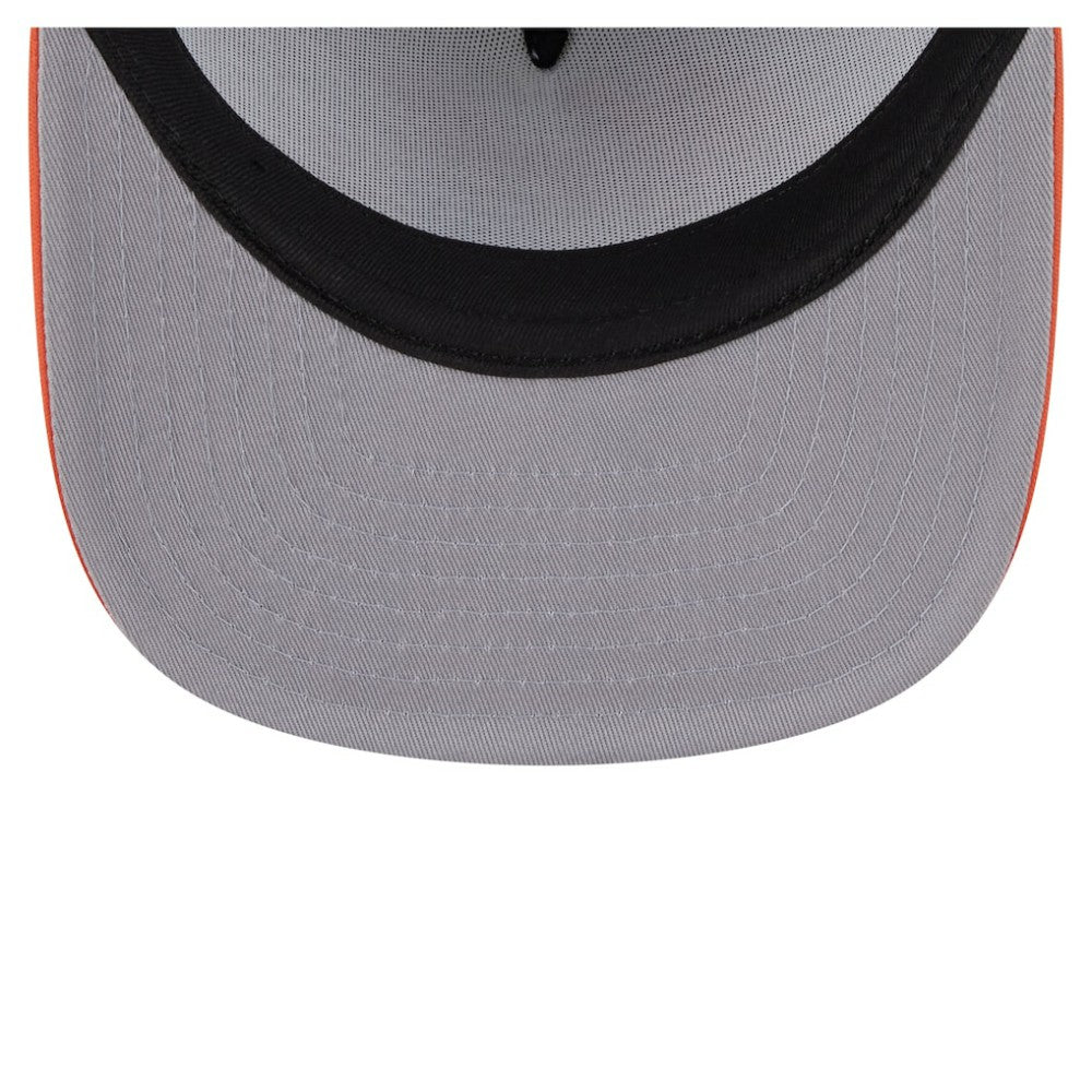 White/Orange New York Mets New Era Retro Script Trucker 9FIFTY Snapback Hat