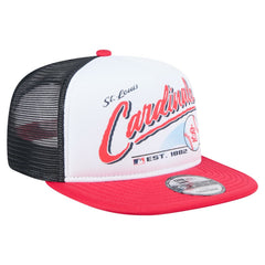 White/Red St. Louis Cardinals New Era Retro Script 9FIFTY Snapback Hat