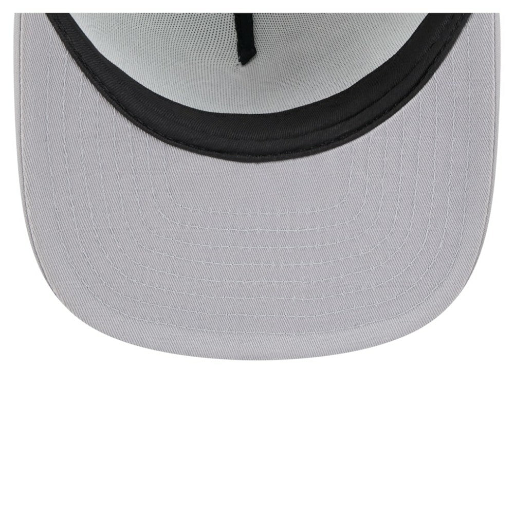 White/Gray Chicago White Sox New Era Retro Script Trucker 9FIFTY Snapback Hat