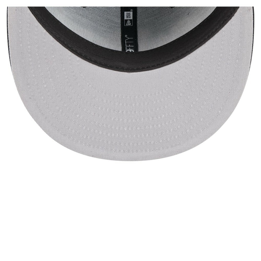 Black Pittsburgh Pirates New Era Overlap 59FIFTY Fitted Hat