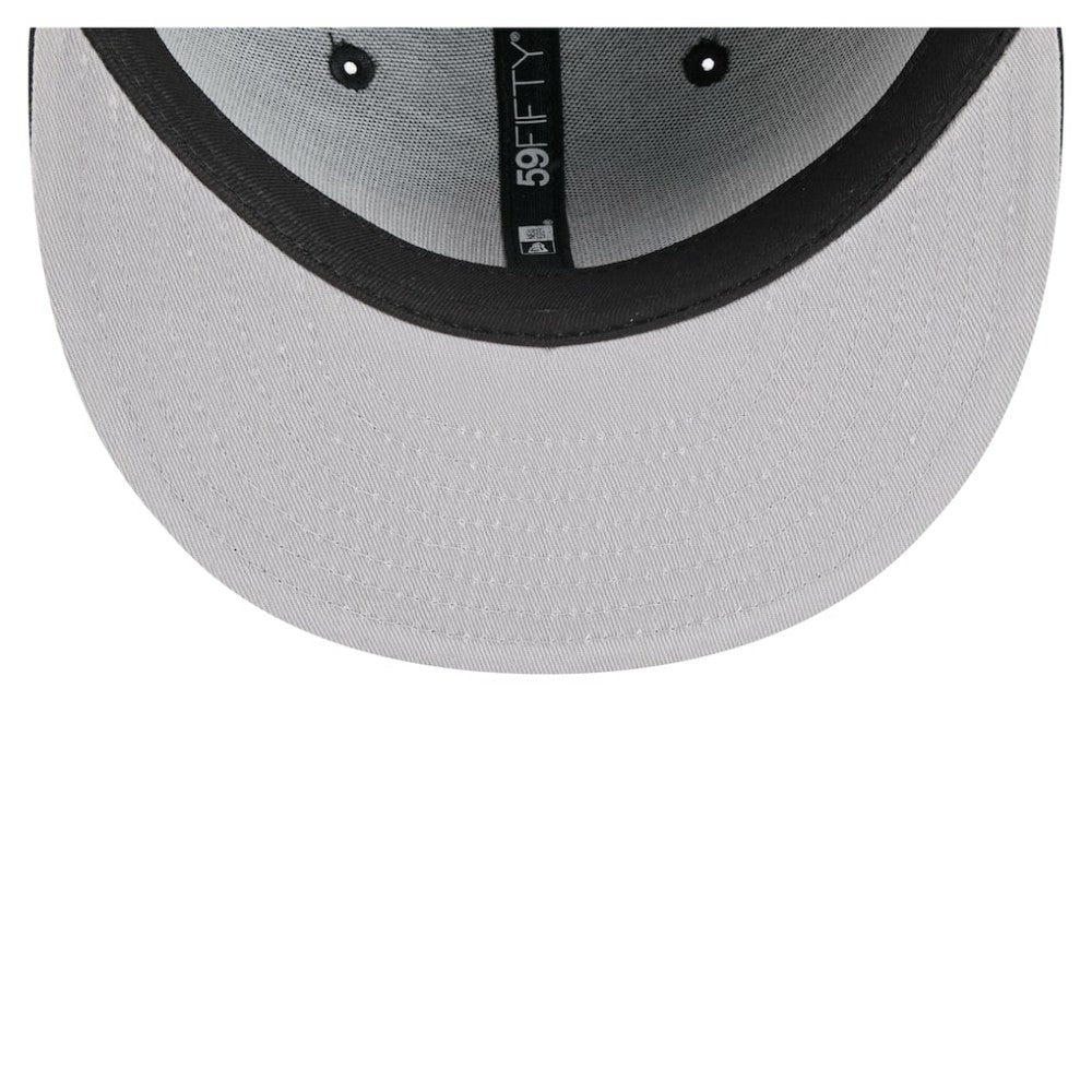 Black San Francisco Giants New Era Overlap 59FIFTY Fitted Hat