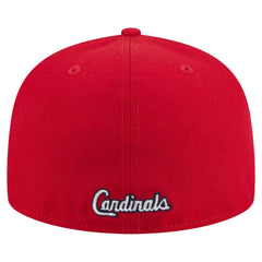 Red St. Louis Cardinals New Era Overlap 59FIFTY Fitted Hat