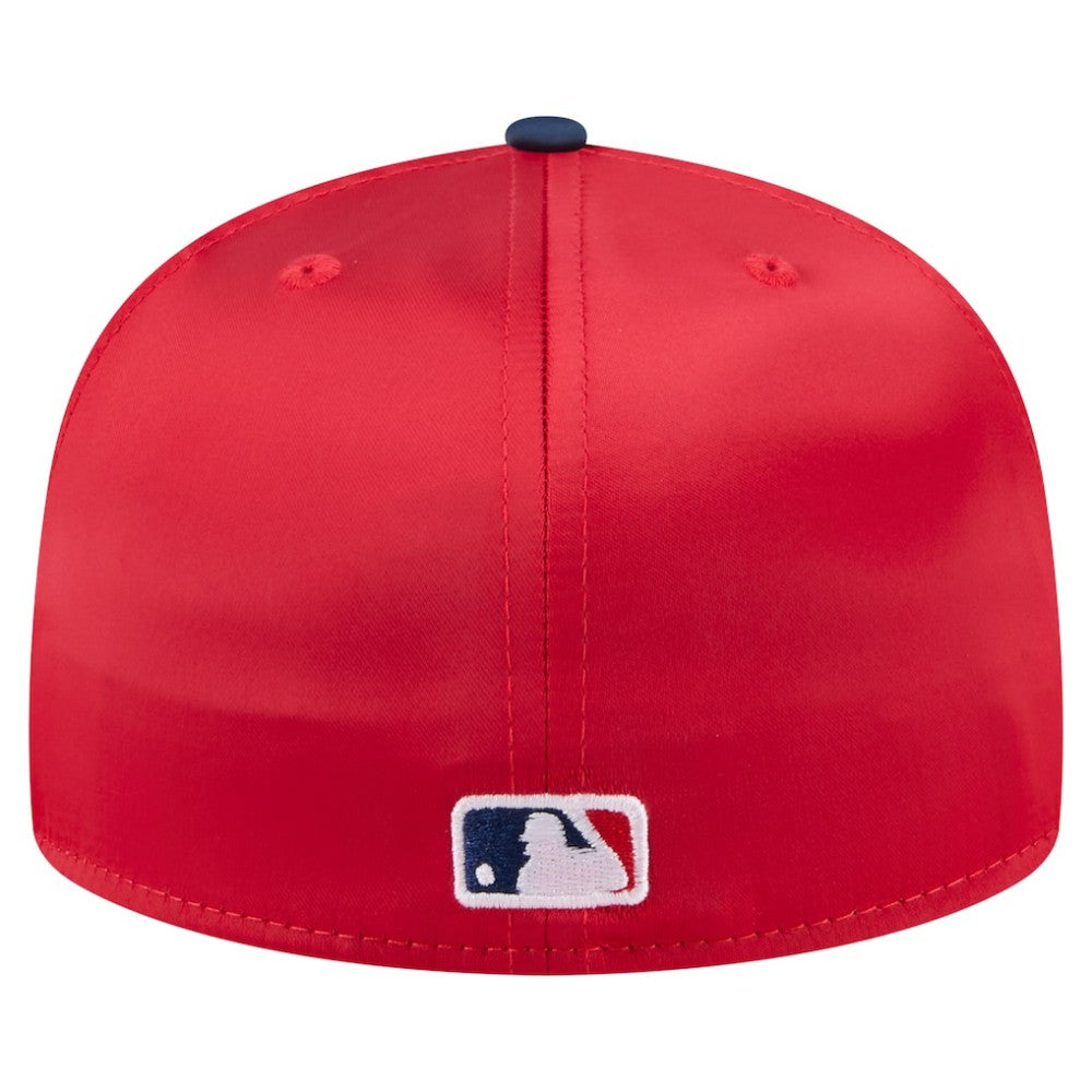 Red/Navy Philadelphia Phillies New Era Satin 59FIFTY Fitted Hat