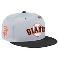 Gray/Black San Francisco Giants New Era Satin 59FIFTY Fitted Hat