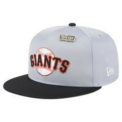 Gray/Black San Francisco Giants New Era Satin 59FIFTY Fitted Hat