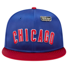Royal/Red Chicago Cubs New Era Satin 59FIFTY Fitted Hat