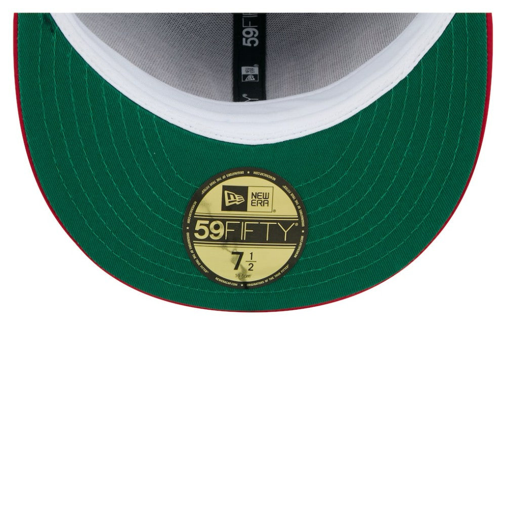 Royal/Red Chicago Cubs New Era Satin 59FIFTY Fitted Hat