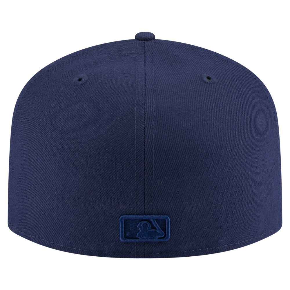 Navy Milwaukee Brewers New Era Color Pack A-Frame 59FIFTY Fitted Hat
