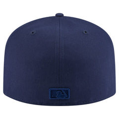 Navy Milwaukee Brewers New Era Color Pack A-Frame 59FIFTY Fitted Hat