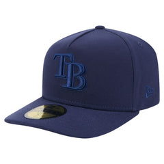 Navy Tampa Bay Rays New Era Color Pack A-Frame 59FIFTY Fitted Hat