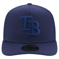 Navy Tampa Bay Rays New Era Color Pack A-Frame 59FIFTY Fitted Hat