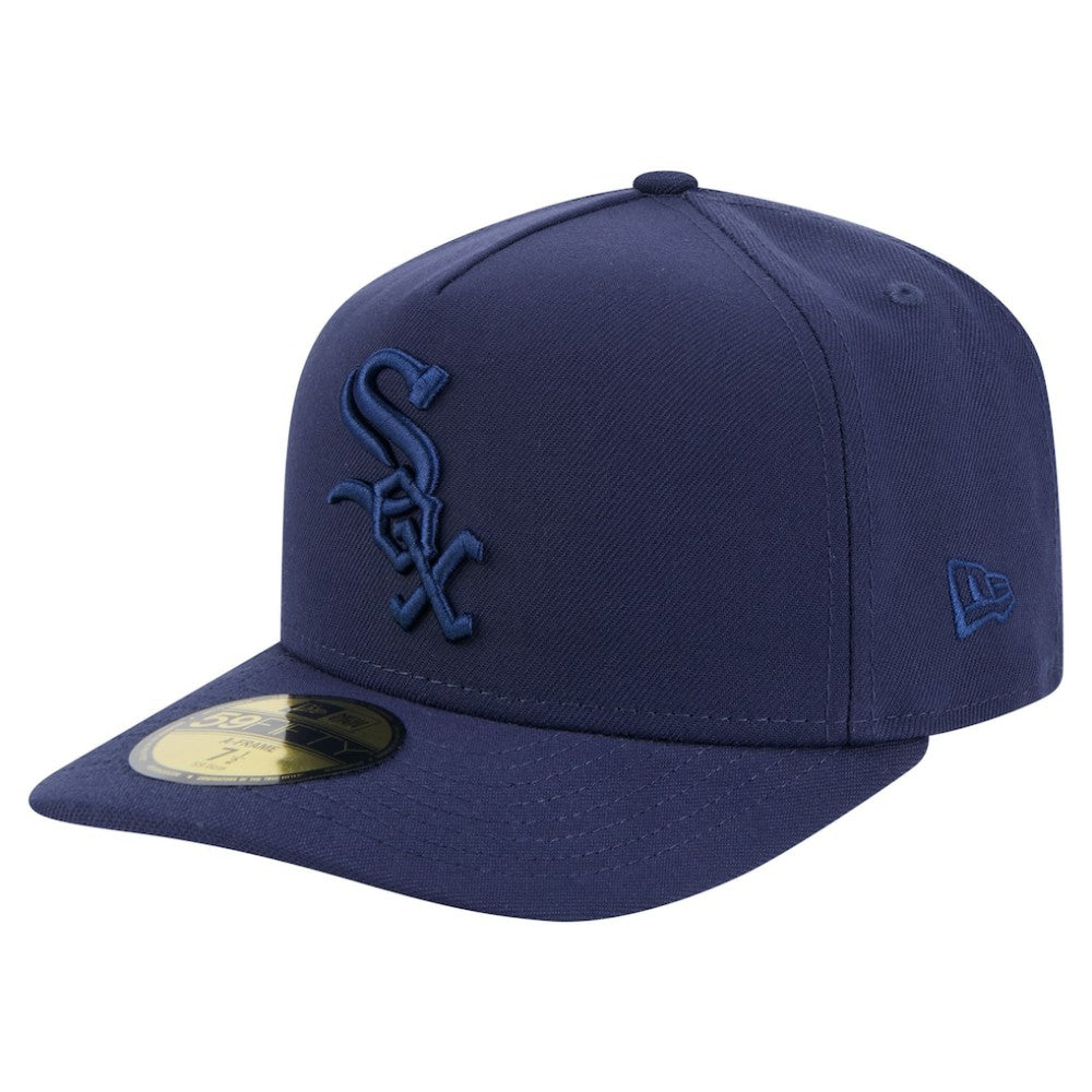 Navy Chicago White Sox New Era Color Pack A-Frame 59FIFTY Fitted Hat