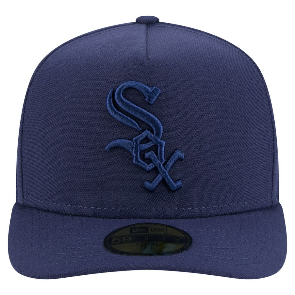 Navy Chicago White Sox New Era Color Pack A-Frame 59FIFTY Fitted Hat