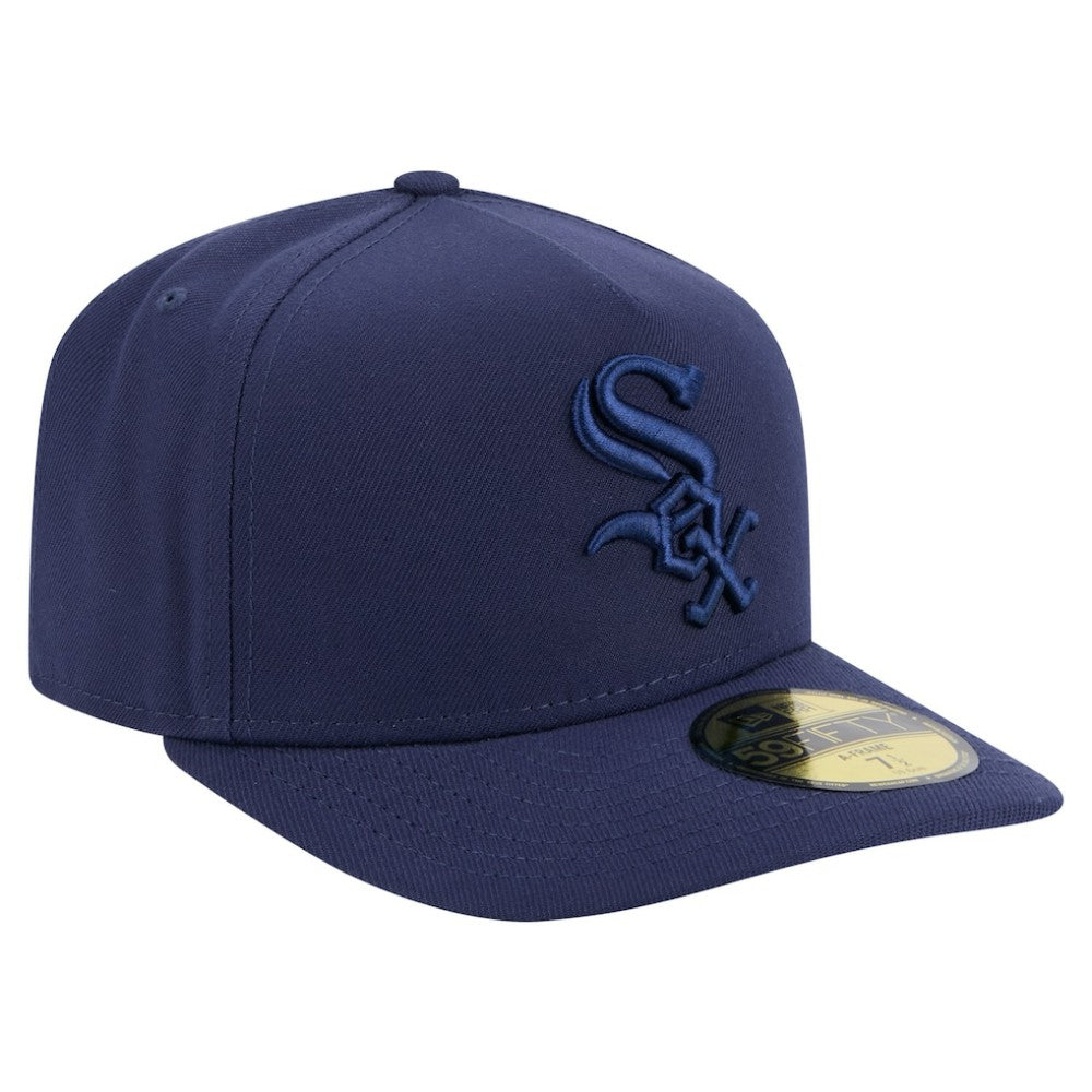 Navy Chicago White Sox New Era Color Pack A-Frame 59FIFTY Fitted Hat