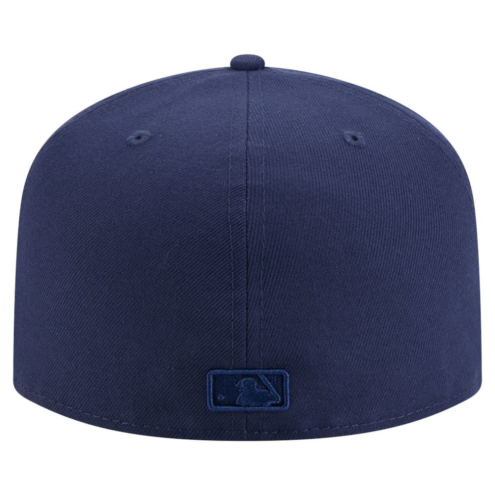 Navy Atlanta Braves New Era Color Pack A-Frame 59FIFTY Fitted Hat