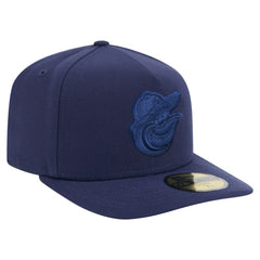 Navy Baltimore Orioles New Era Color Pack A-Frame 59FIFTY Fitted Hat