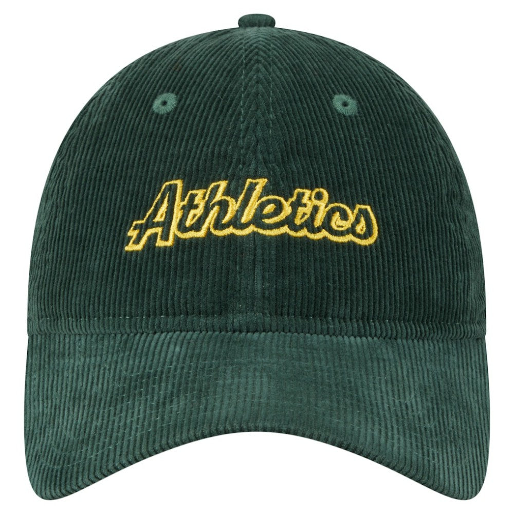 Green Athletics New Era Women's Corduroy 9TWENTY Adjustable Hat
