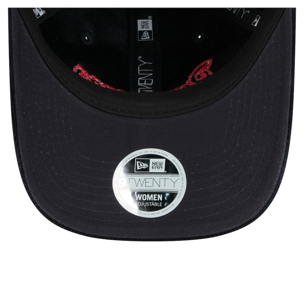 Dark Blue Texas Rangers New Era Women's Corduroy 9TWENTY Adjustable Hat