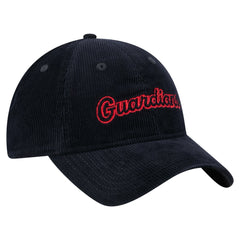 Navy Cleveland Guardians New Era Women's Corduroy 9TWENTY Adjustable Hat