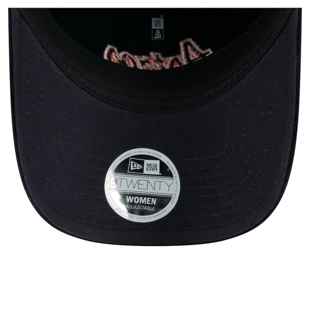 Navy Houston Astros New Era Women's Corduroy 9TWENTY Adjustable Hat