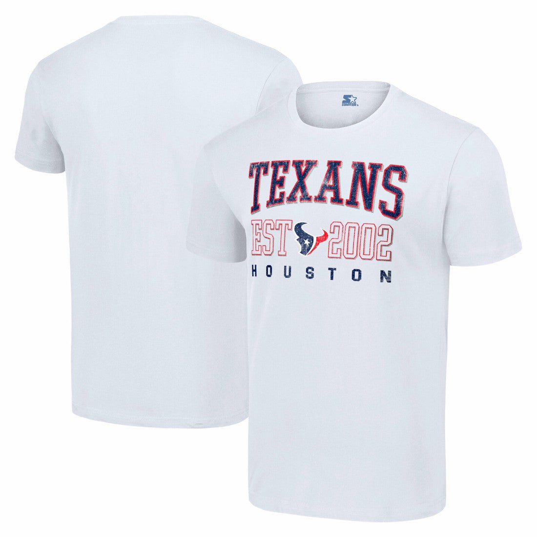 Starter Distressed Graphic T-Shirt - Houston Texans T-shirts