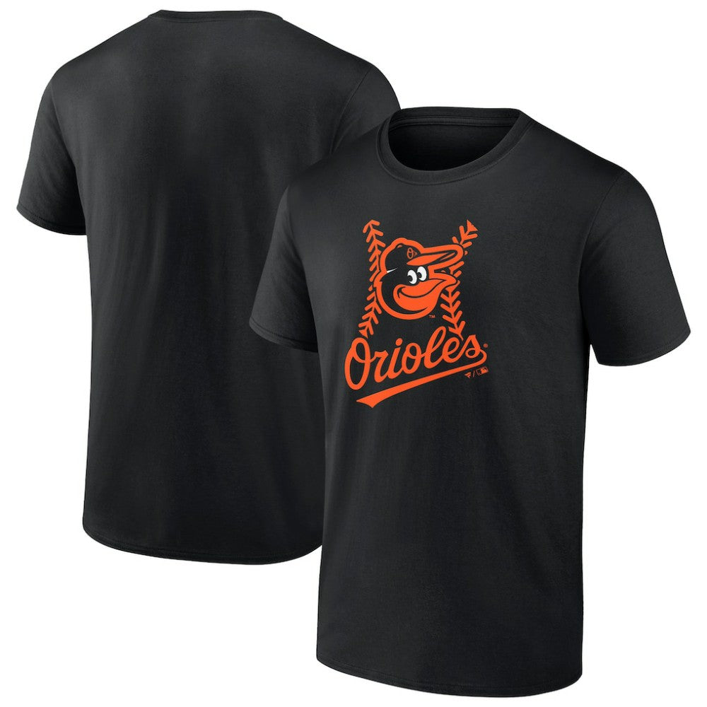 Black Baltimore Orioles Fastball T-Shirt