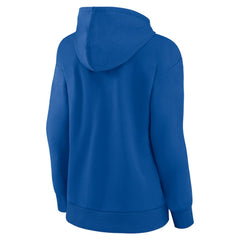 Royal Chicago Cubs Women's Fastball Pullover Hoodie